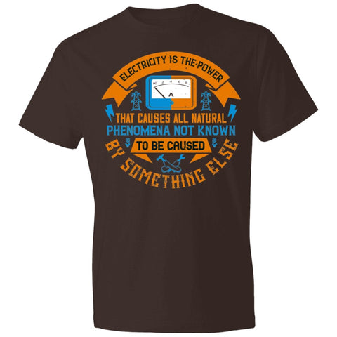 Image of Electrician Design Lightweight T-Shirt 4.5 oz - Alexecom.com