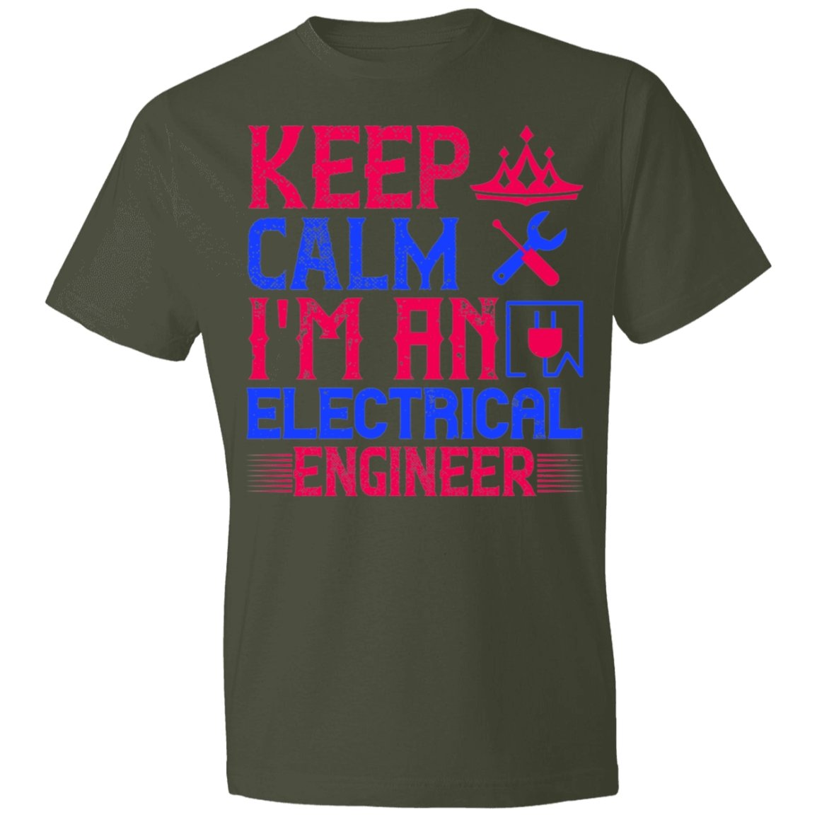 Electrician Design Lightweight T-Shirt 4.5 oz - Alexecom.com