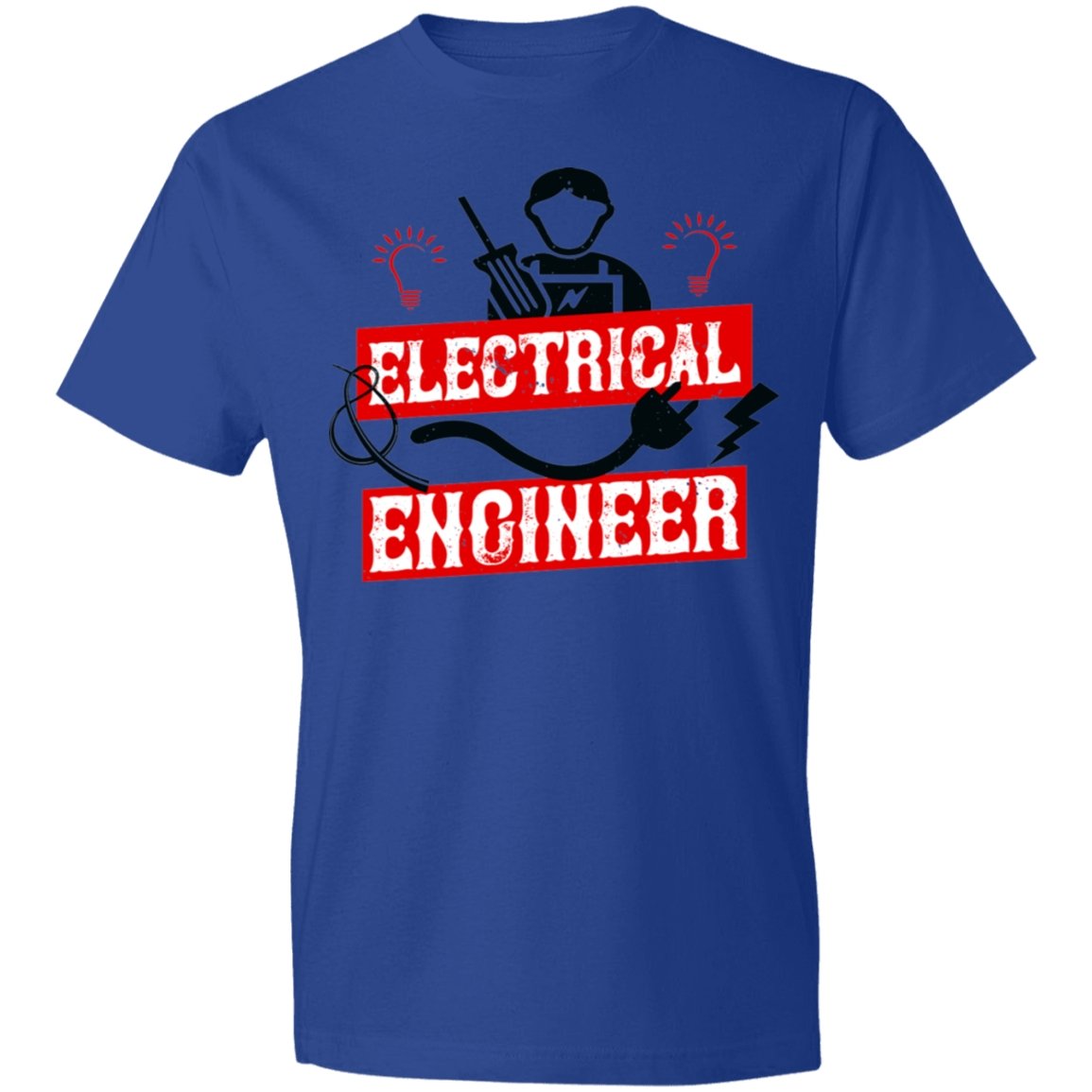 Electrician Design Lightweight T-Shirt 4.5 oz - Alexecom.com