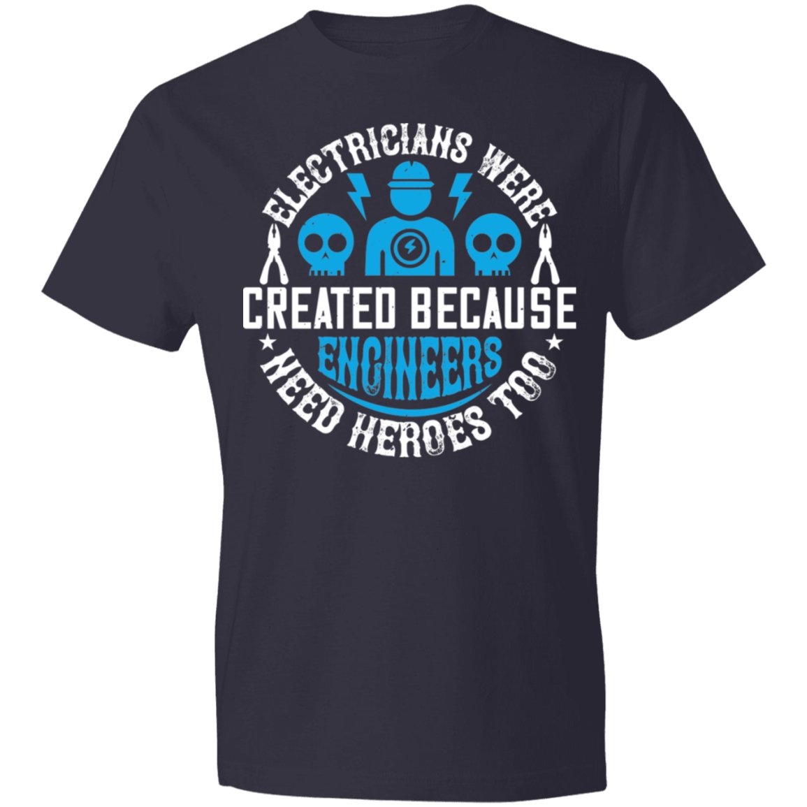 Electrician Design Lightweight T-Shirt 4.5 oz - Alexecom.com