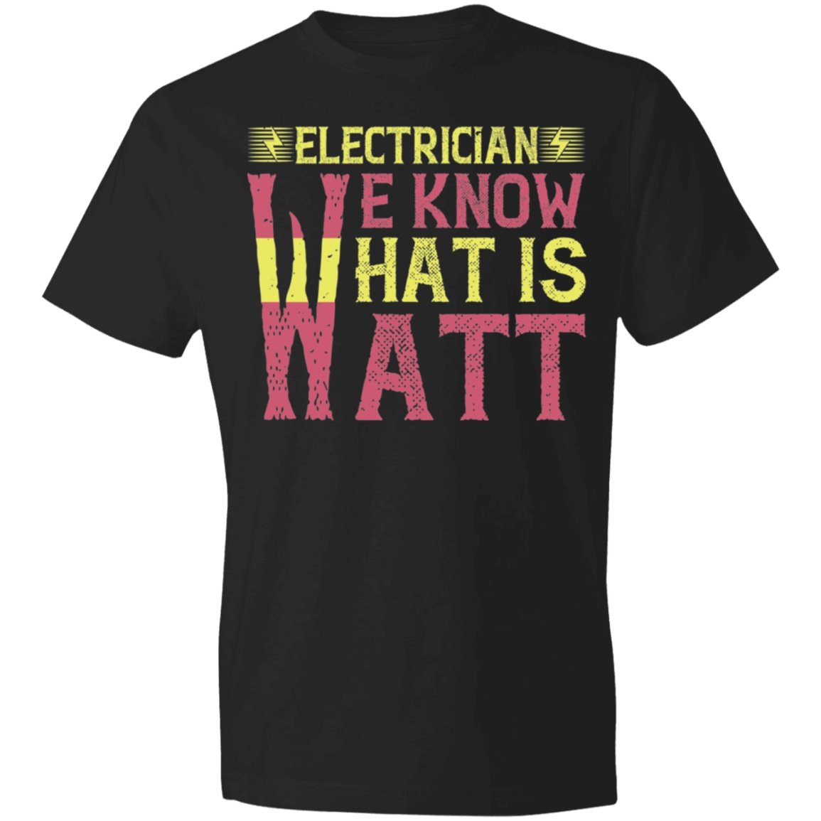 Electrician Design Lightweight T-Shirt 4.5 oz - Alexecom.com