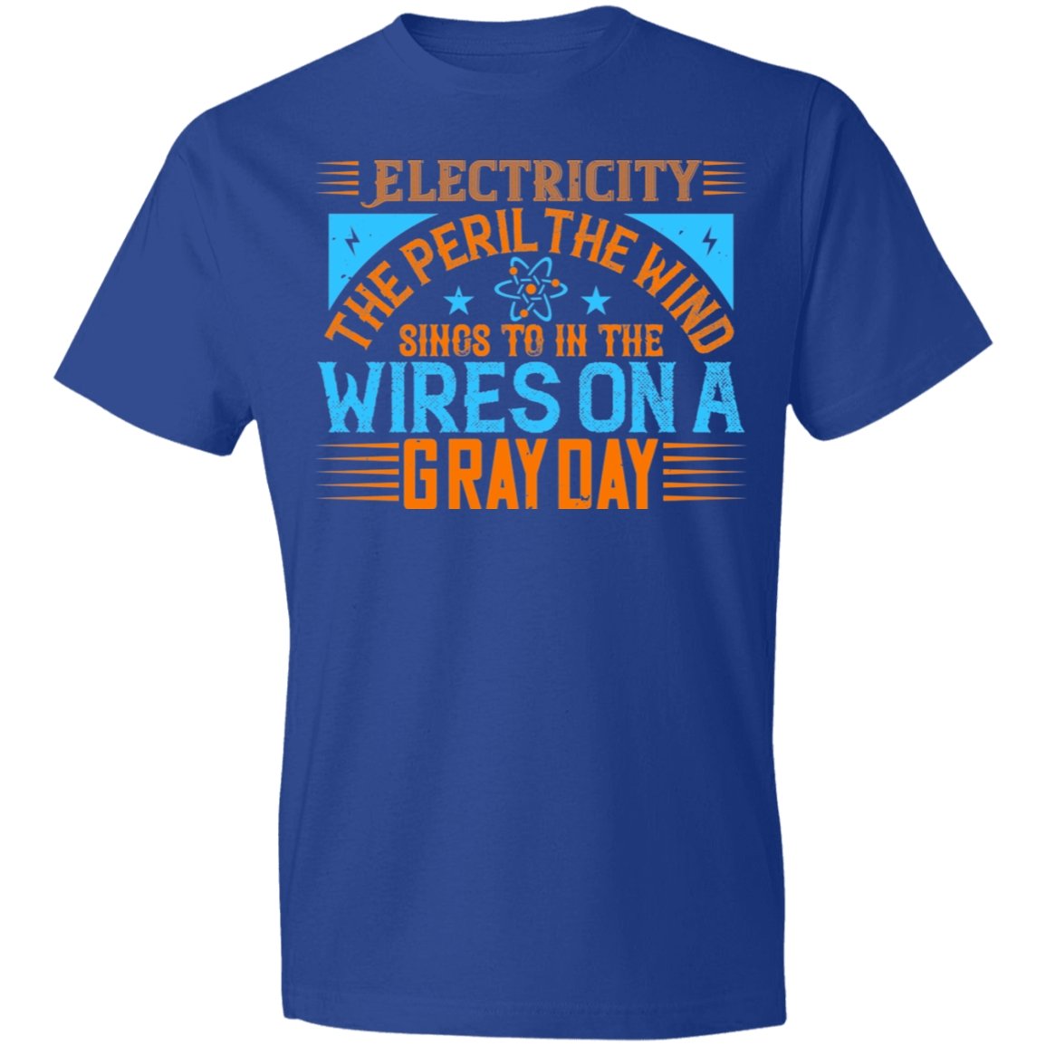 Electrician Design Lightweight T-Shirt 4.5 oz - Alexecom.com