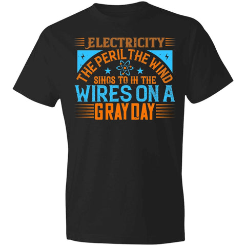 Image of Electrician Design Lightweight T-Shirt 4.5 oz - Alexecom.com