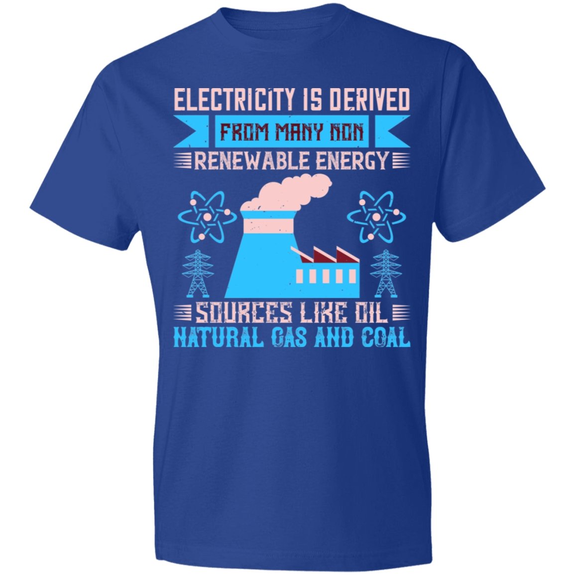 Electrician Design Lightweight T-Shirt 4.5 oz - Alexecom.com