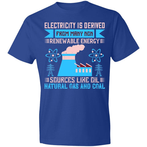Image of Electrician Design Lightweight T-Shirt 4.5 oz - Alexecom.com