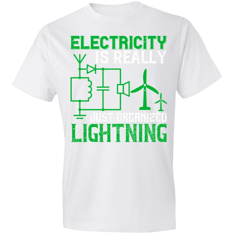 Image of Electrician Design Lightweight T-Shirt 4.5 oz - Alexecom.com