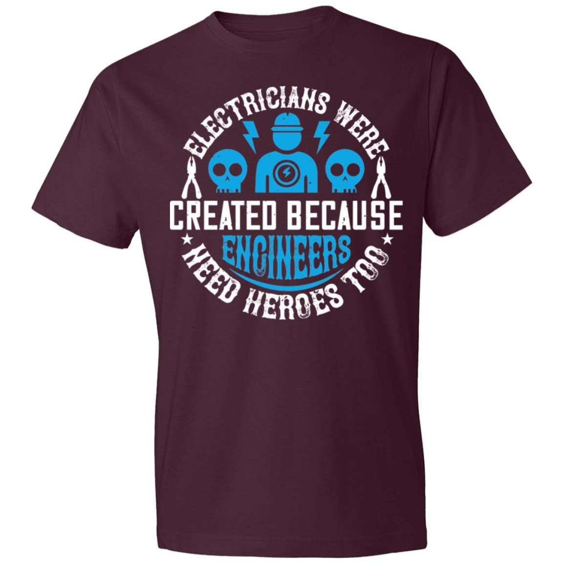 Electrician Design Lightweight T-Shirt 4.5 oz - Alexecom.com