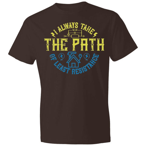 Image of Electrician Design Lightweight T-Shirt 4.5 oz - Alexecom.com