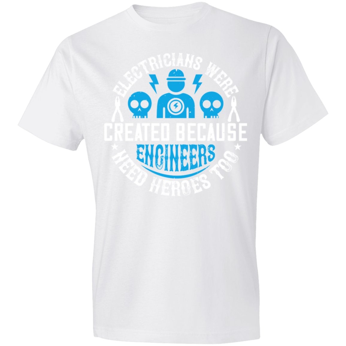 Electrician Design Lightweight T-Shirt 4.5 oz - Alexecom.com