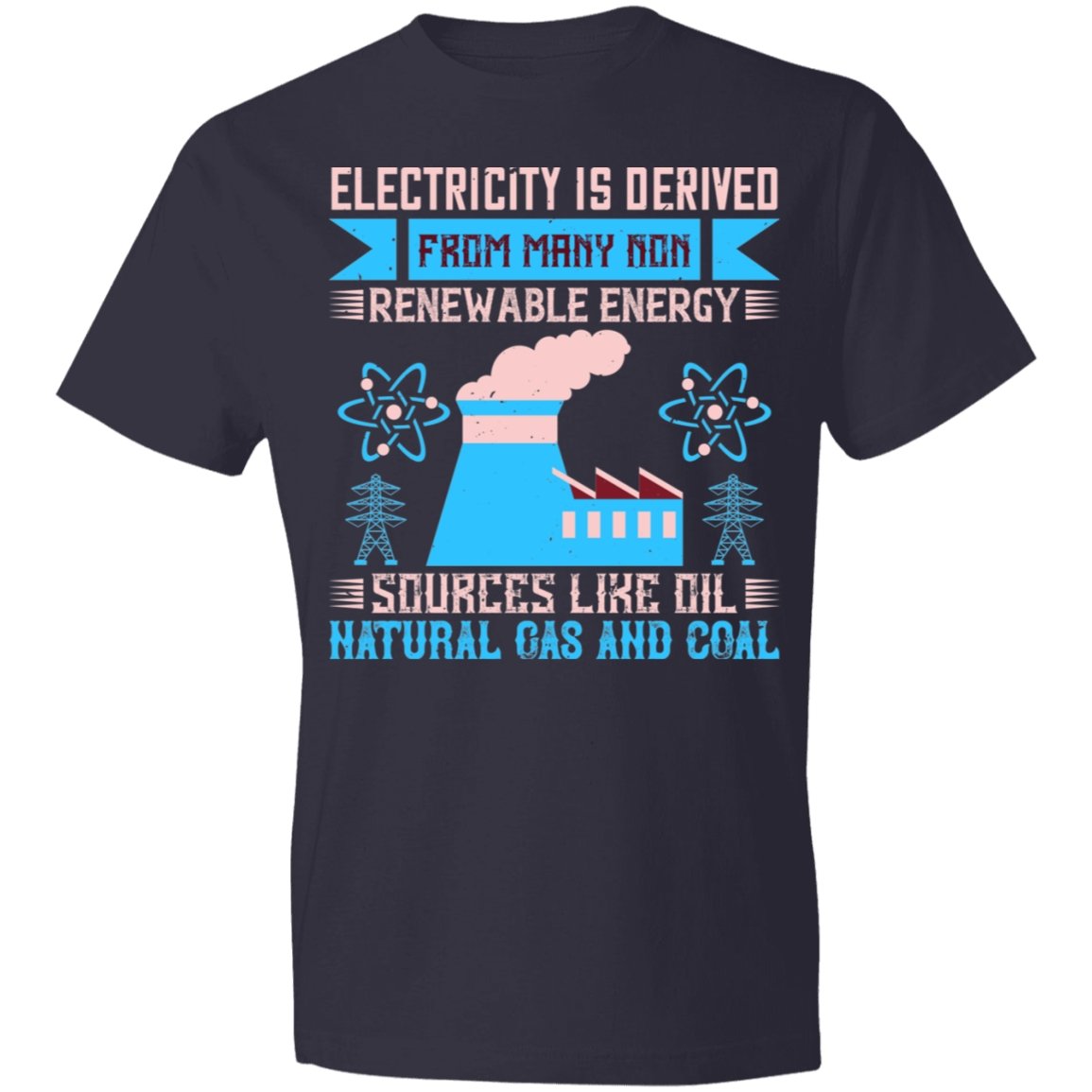 Electrician Design Lightweight T-Shirt 4.5 oz - Alexecom.com
