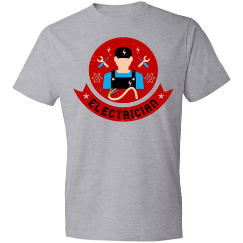 Image of Electrician Design Lightweight T-Shirt 4.5 oz - Alexecom.com