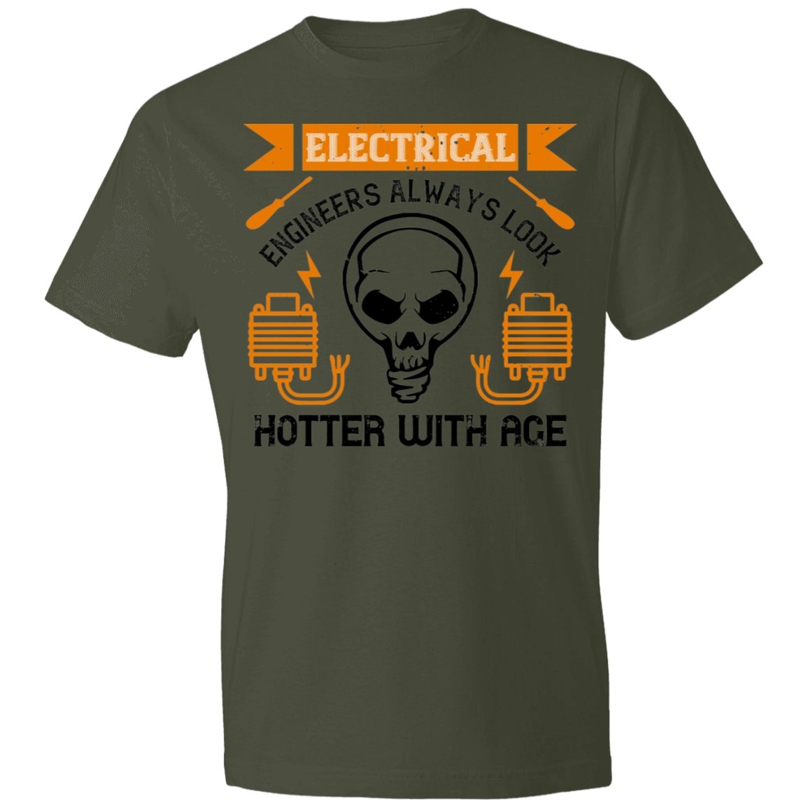 Electrician Design Lightweight T-Shirt 4.5 oz - Alexecom.com