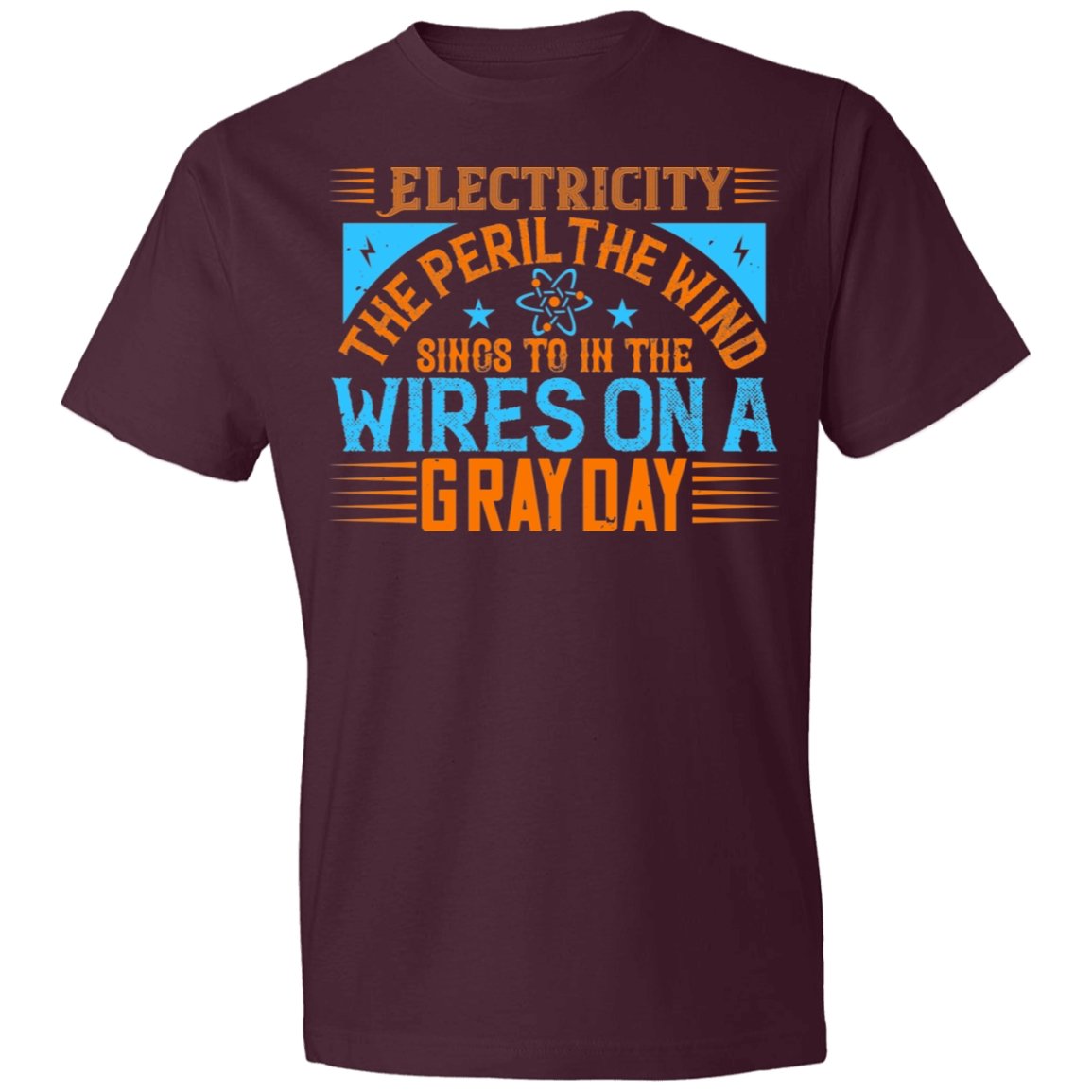 Electrician Design Lightweight T-Shirt 4.5 oz - Alexecom.com