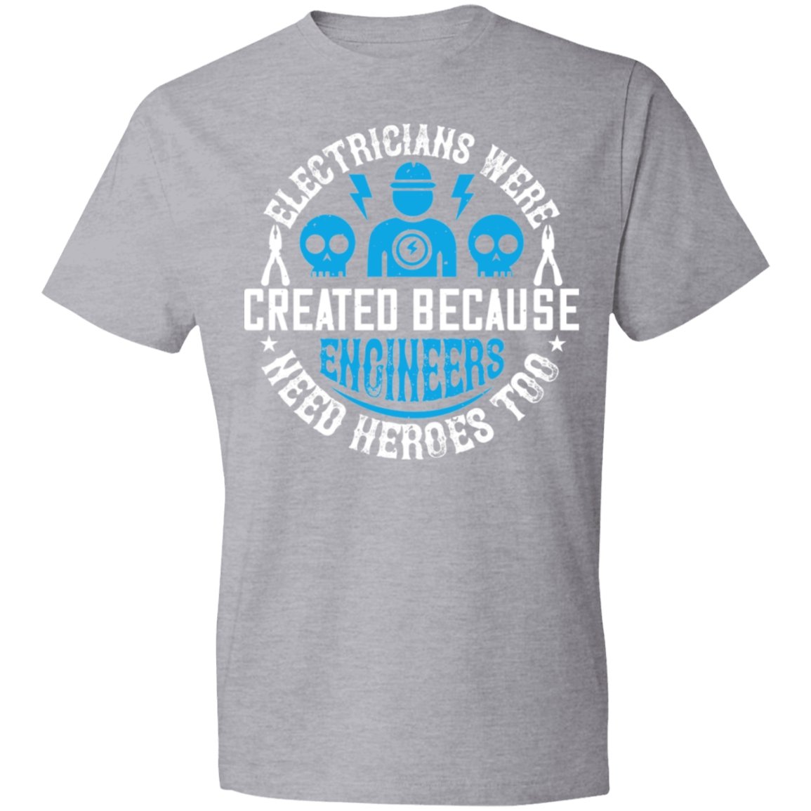 Electrician Design Lightweight T-Shirt 4.5 oz - Alexecom.com