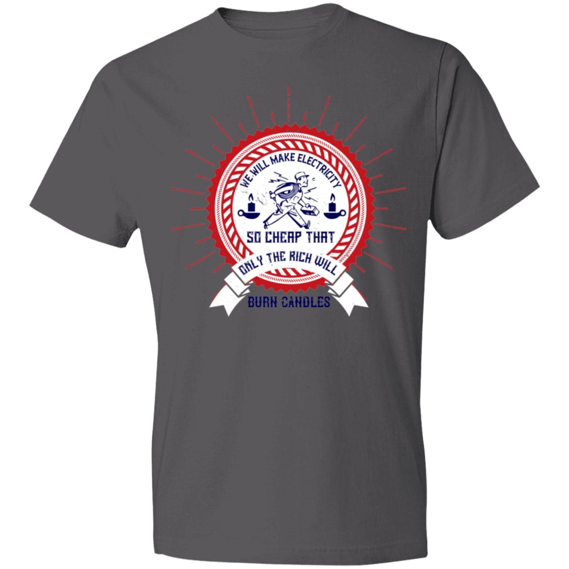 Electrician Design Lightweight T-Shirt 4.5 oz - Alexecom.com