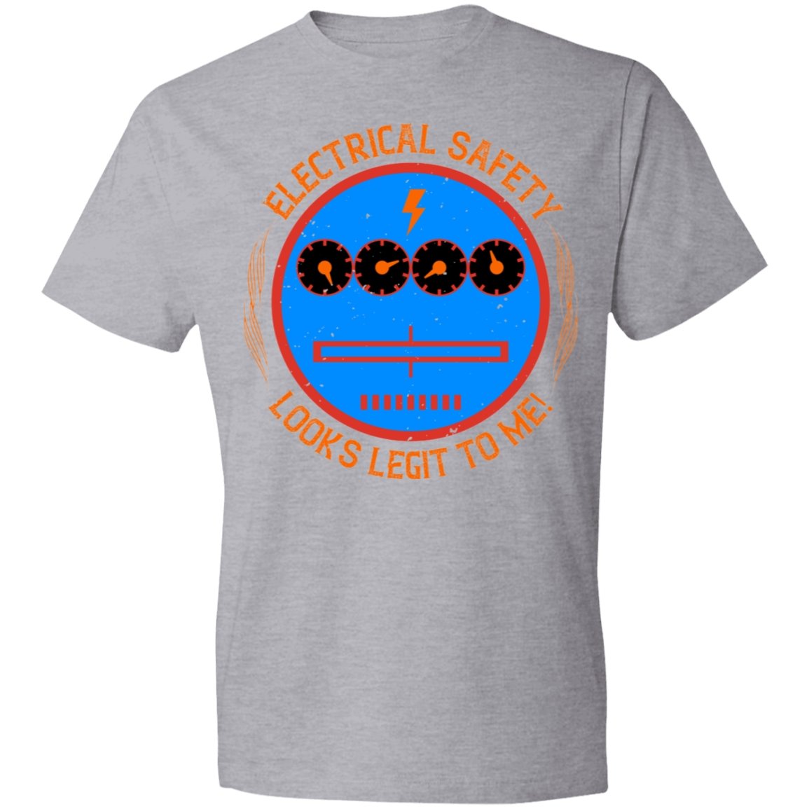Electrician Design Lightweight T-Shirt 4.5 oz - Alexecom.com
