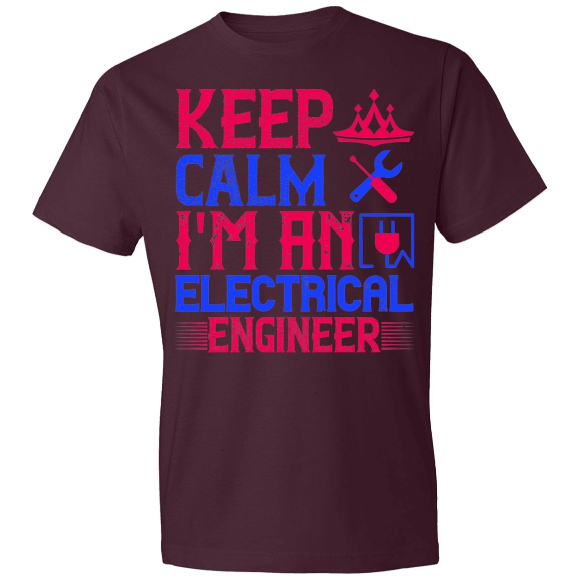 Electrician Design Lightweight T-Shirt 4.5 oz - Alexecom.com