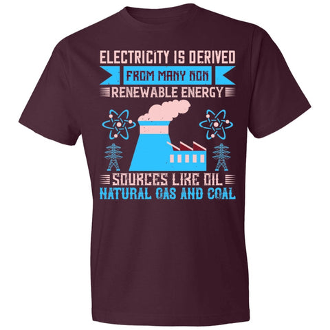 Image of Electrician Design Lightweight T-Shirt 4.5 oz - Alexecom.com