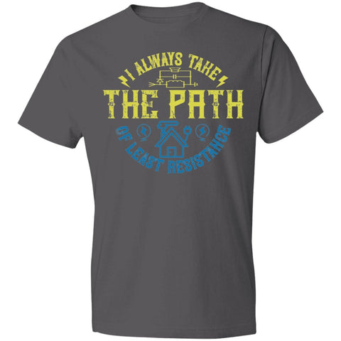 Image of Electrician Design Lightweight T-Shirt 4.5 oz - Alexecom.com