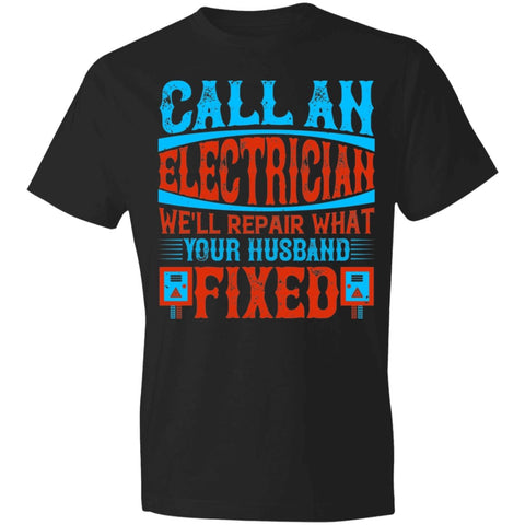 Image of Electrician Design Lightweight T-Shirt 4.5 oz - Alexecom.com