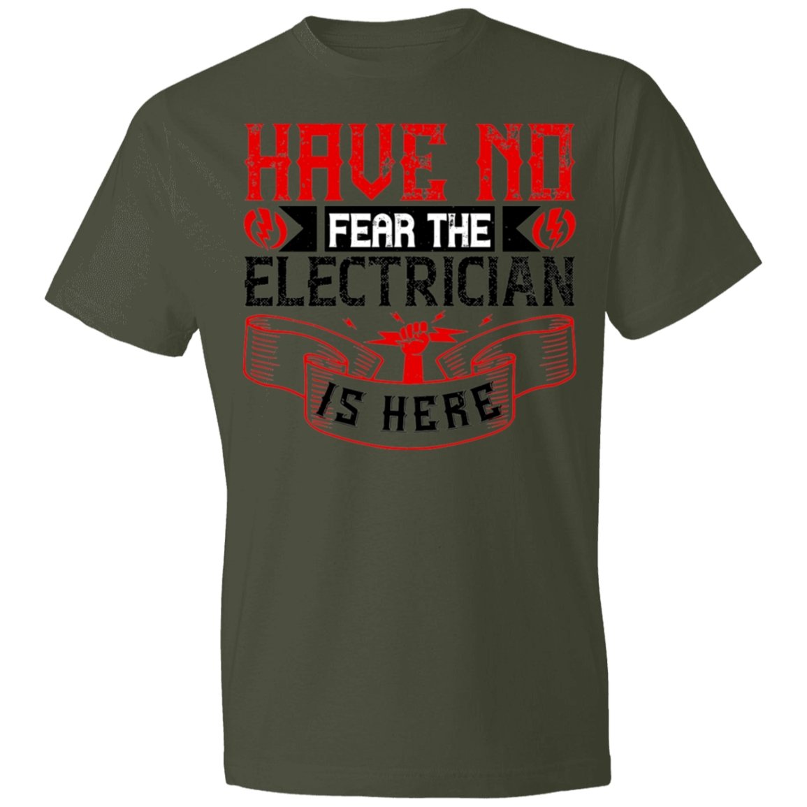 Electrician Design Lightweight T-Shirt 4.5 oz - Alexecom.com