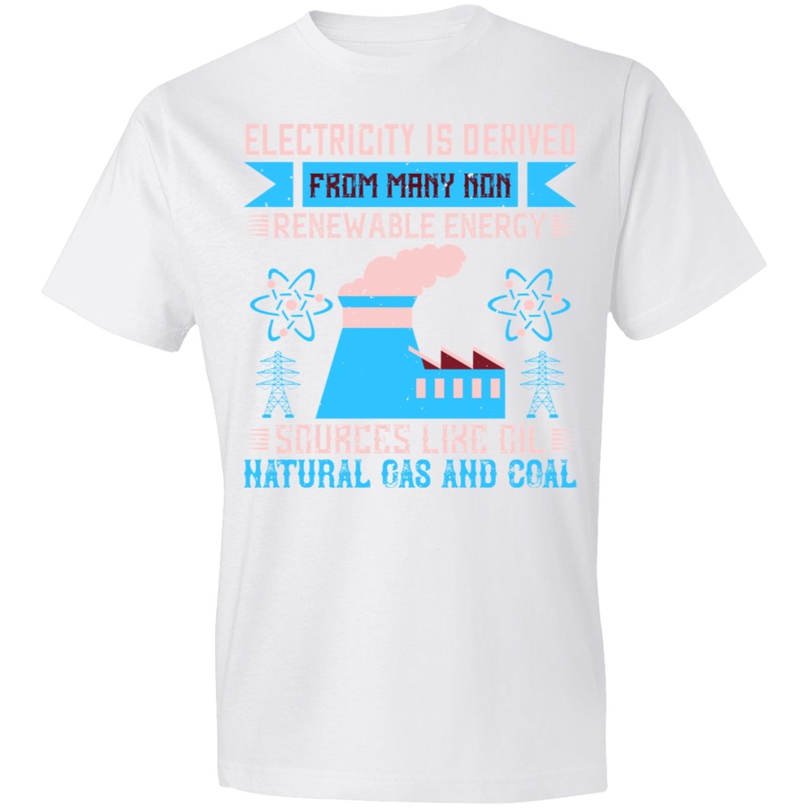 Electrician Design Lightweight T-Shirt 4.5 oz - Alexecom.com