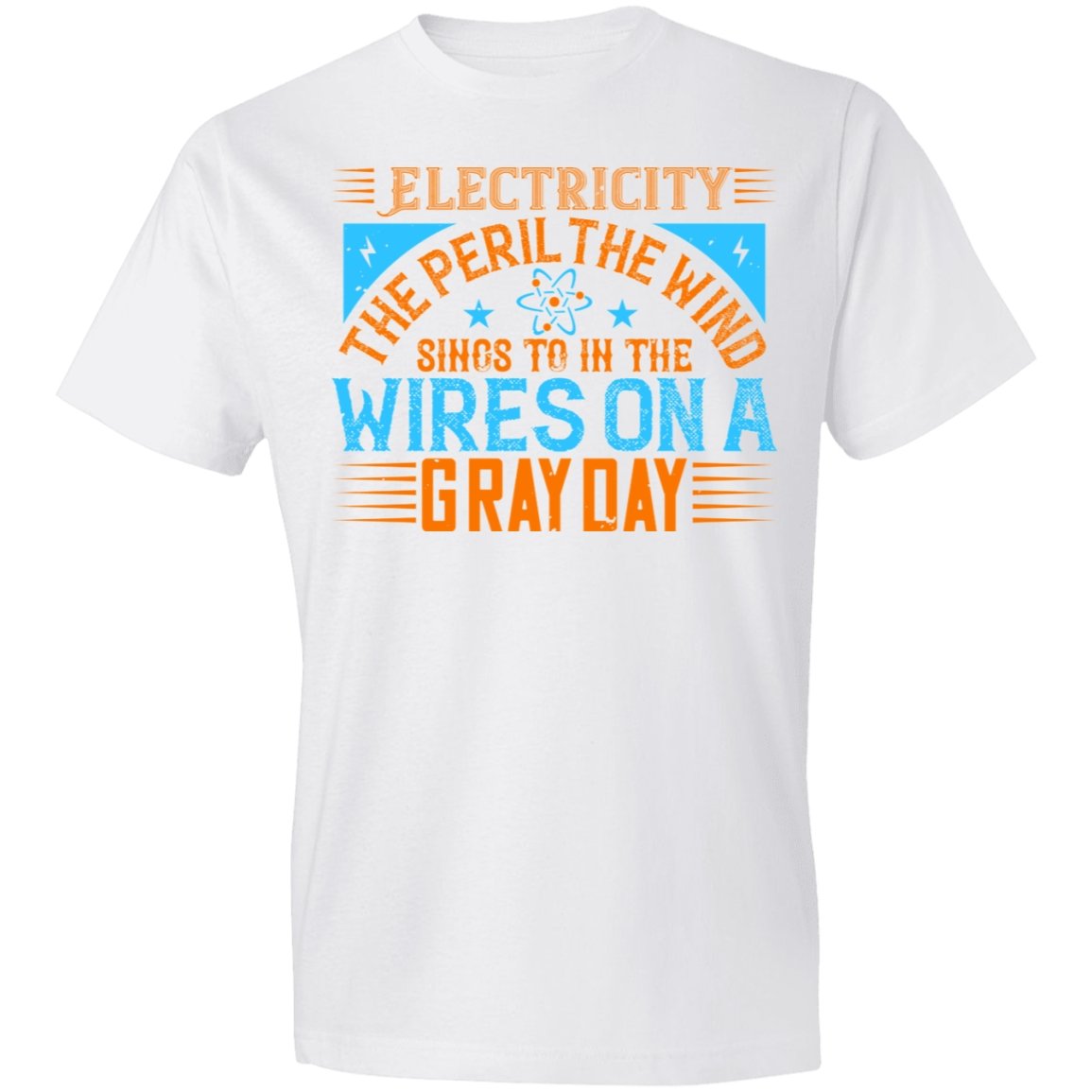 Electrician Design Lightweight T-Shirt 4.5 oz - Alexecom.com