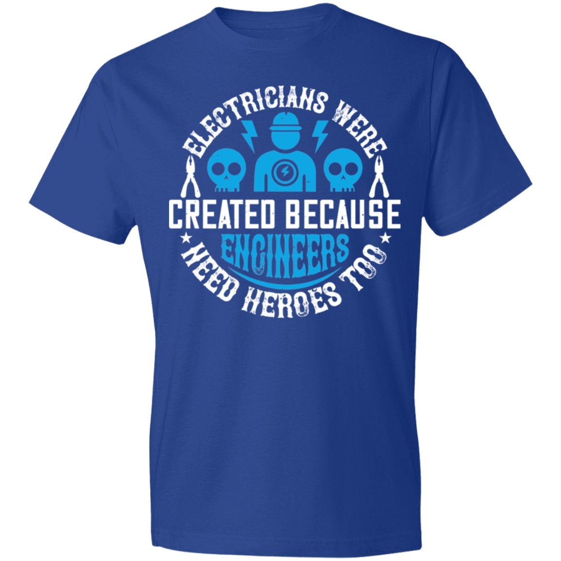 Electrician Design Lightweight T-Shirt 4.5 oz - Alexecom.com