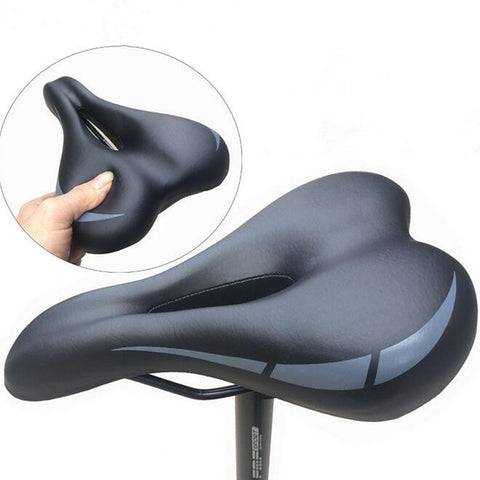 Image of Soft Bike Saddle Mountain MTB Gel Comfort Bicycle Saddle Cycling Seat Cushion Outdoor Biking