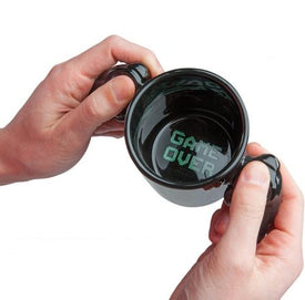 Fancy game handle cup GAME OVER cup coffee cup creative game ceramic cup - Alexecom.com