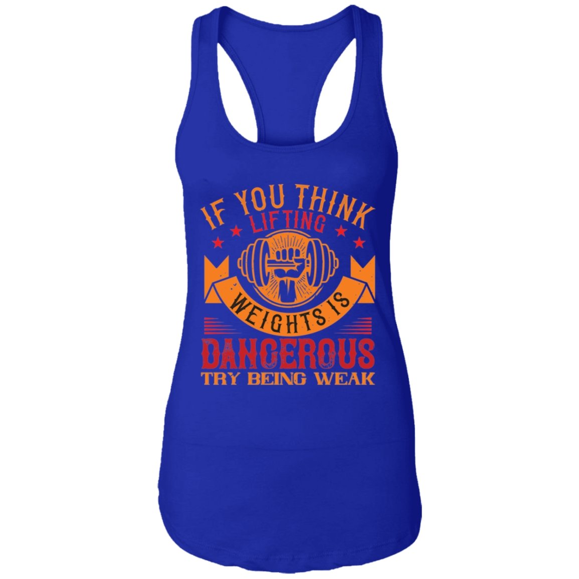Fitness Design Ladies Ideal Racer back Tank Top - Alexecom.com