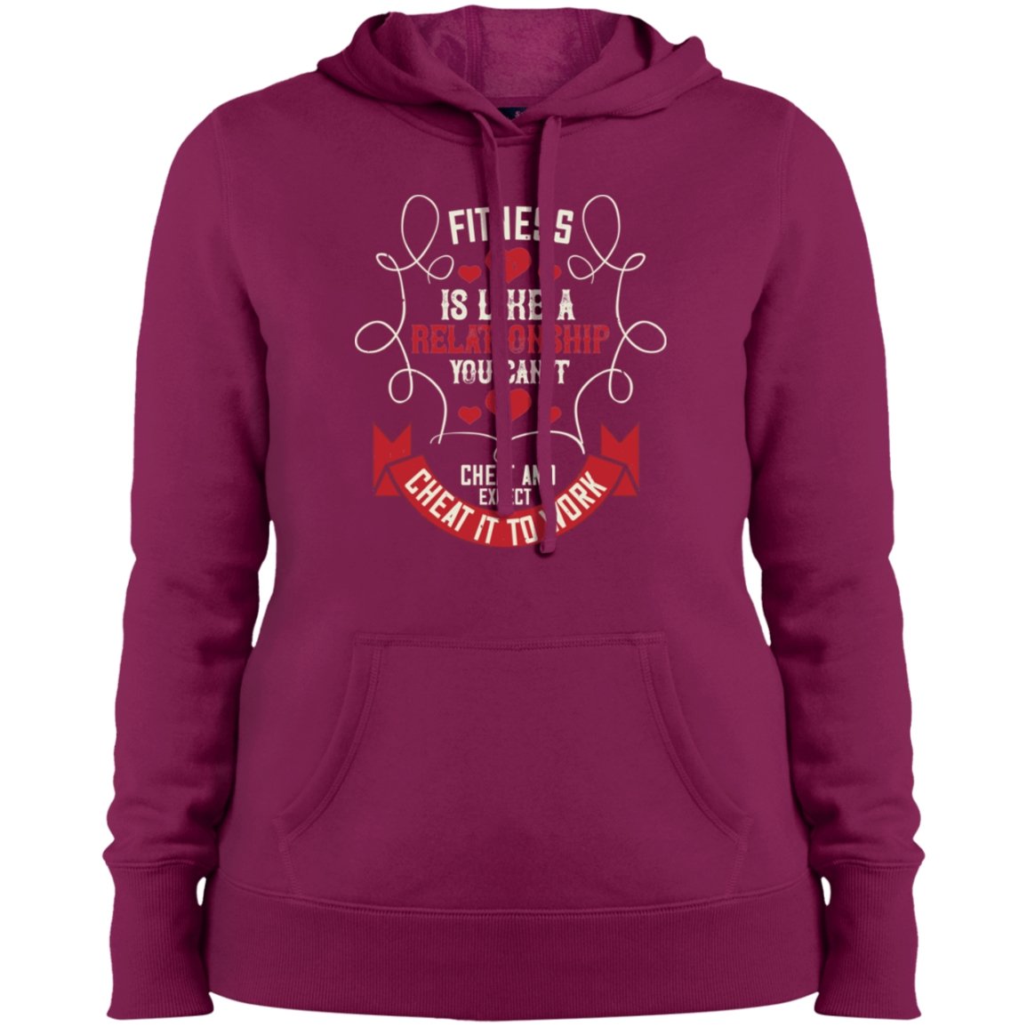 Fitness Design Ladies' Pullover Hooded Sweatshirt - Alexecom.com