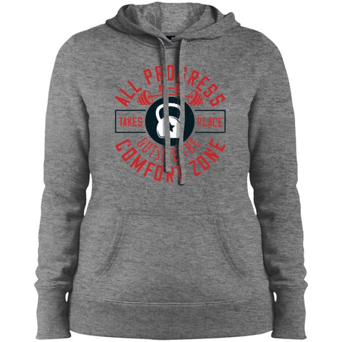 Image of Fitness Design Ladies' Pullover Hooded Sweatshirt - Alexecom.com
