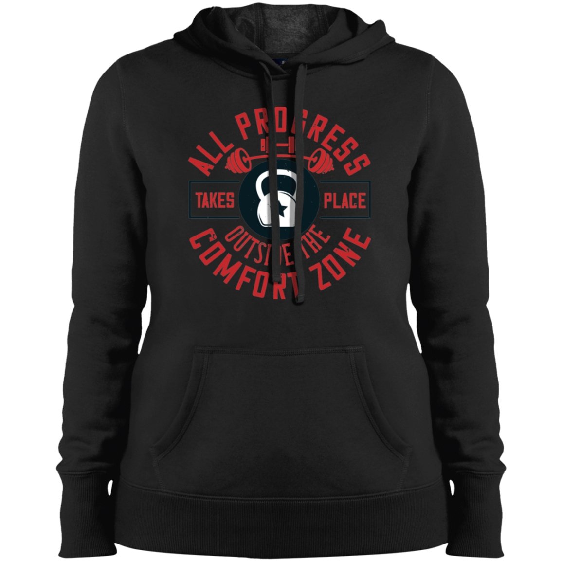 Fitness Design Ladies' Pullover Hooded Sweatshirt - Alexecom.com