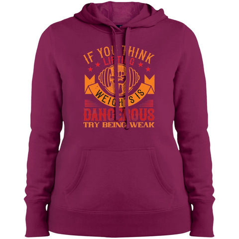 Image of Fitness Design Ladies' Pullover Hooded Sweatshirt - Alexecom.com