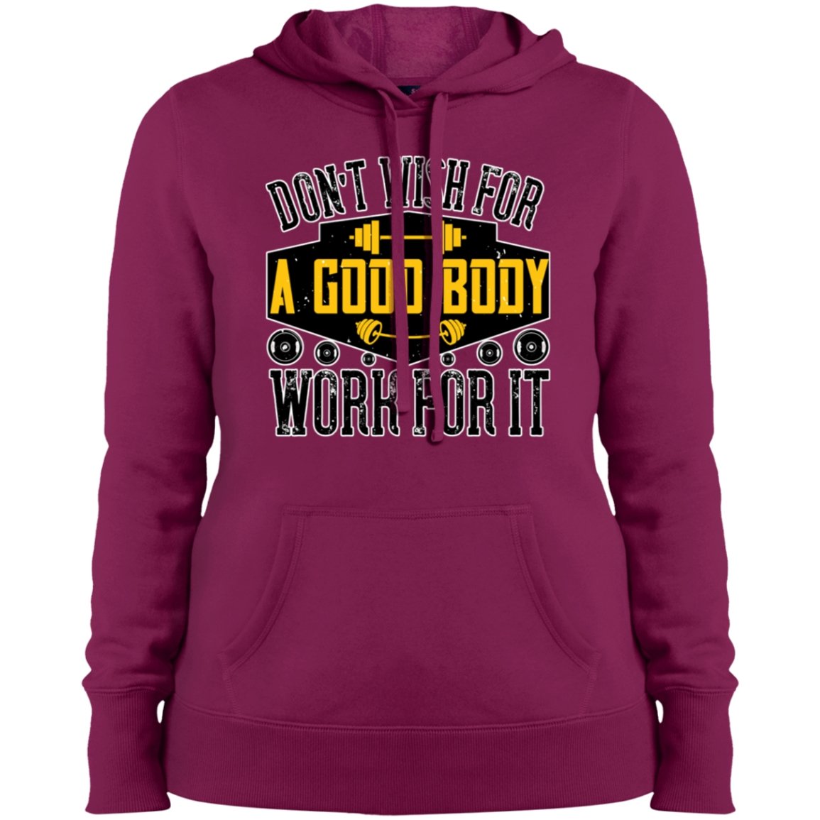 Fitness Design Ladies' Pullover Hooded Sweatshirt - Alexecom.com