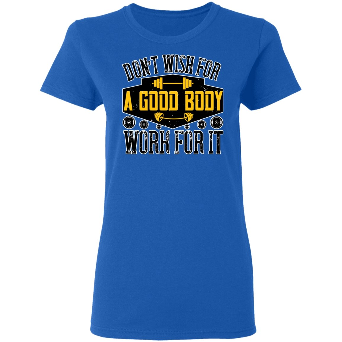 Fitness Design Ladies' T-Shirt - Alexecom.com
