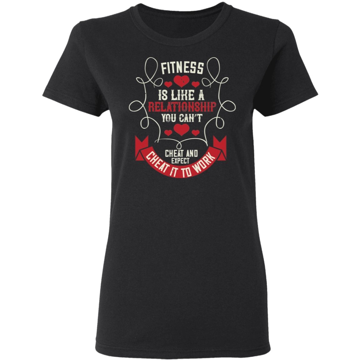 Fitness Design Ladies' T-Shirt - Alexecom.com