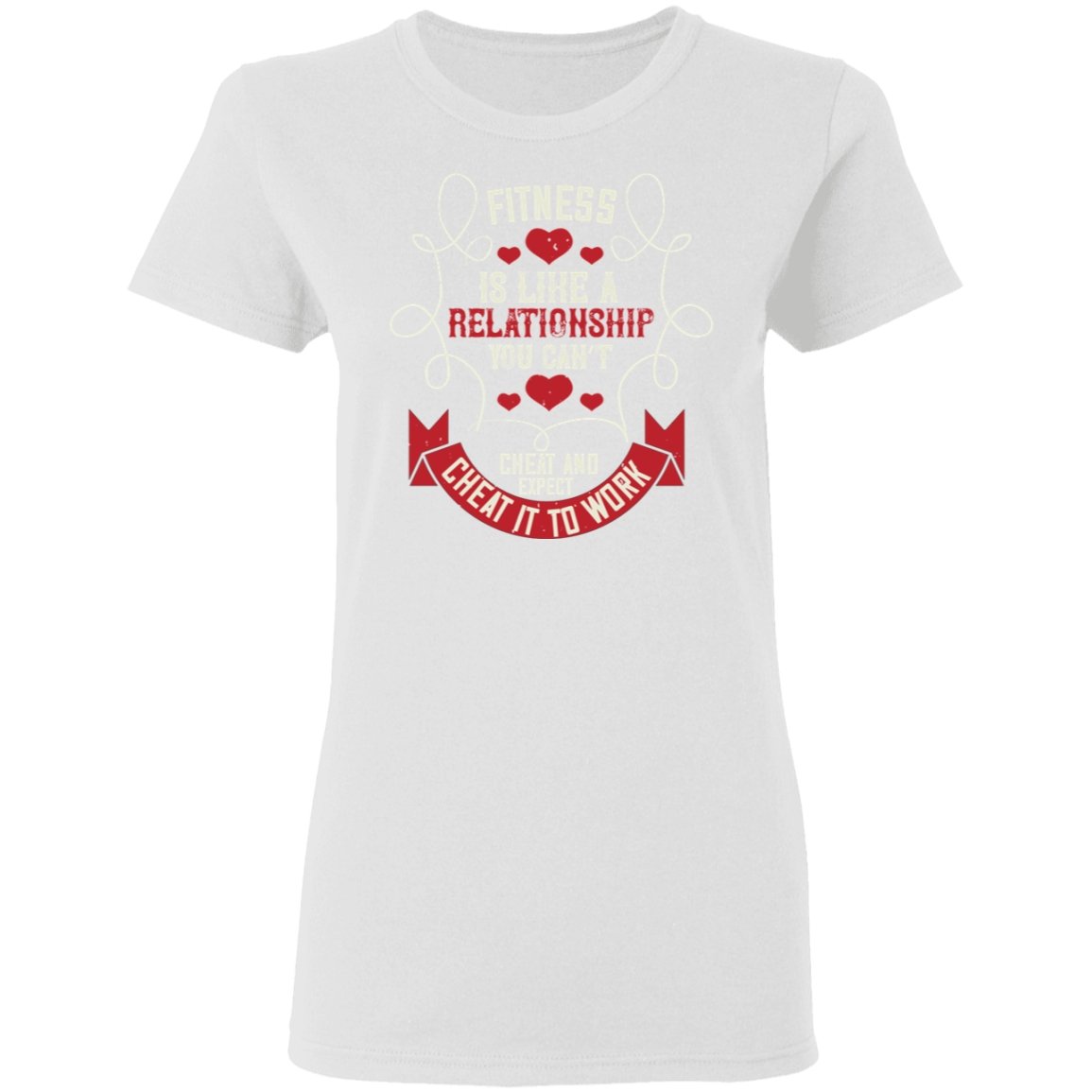 Fitness Design Ladies' T-Shirt - Alexecom.com