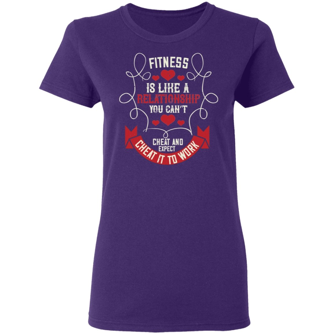 Fitness Design Ladies' T-Shirt - Alexecom.com