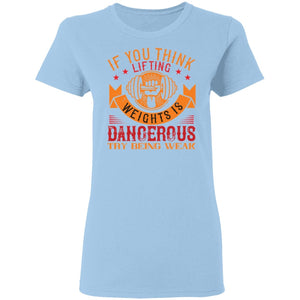 Fitness Design Ladies' T-Shirt - Alexecom.com