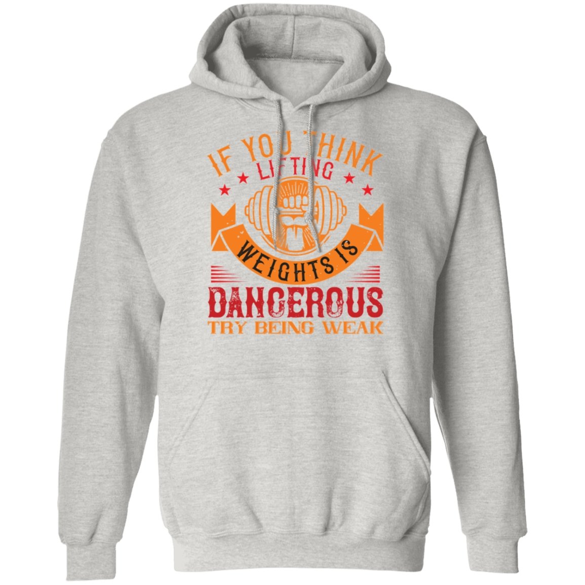Fitness Design Pullover Hoodie 8 oz. - Alexecom.com