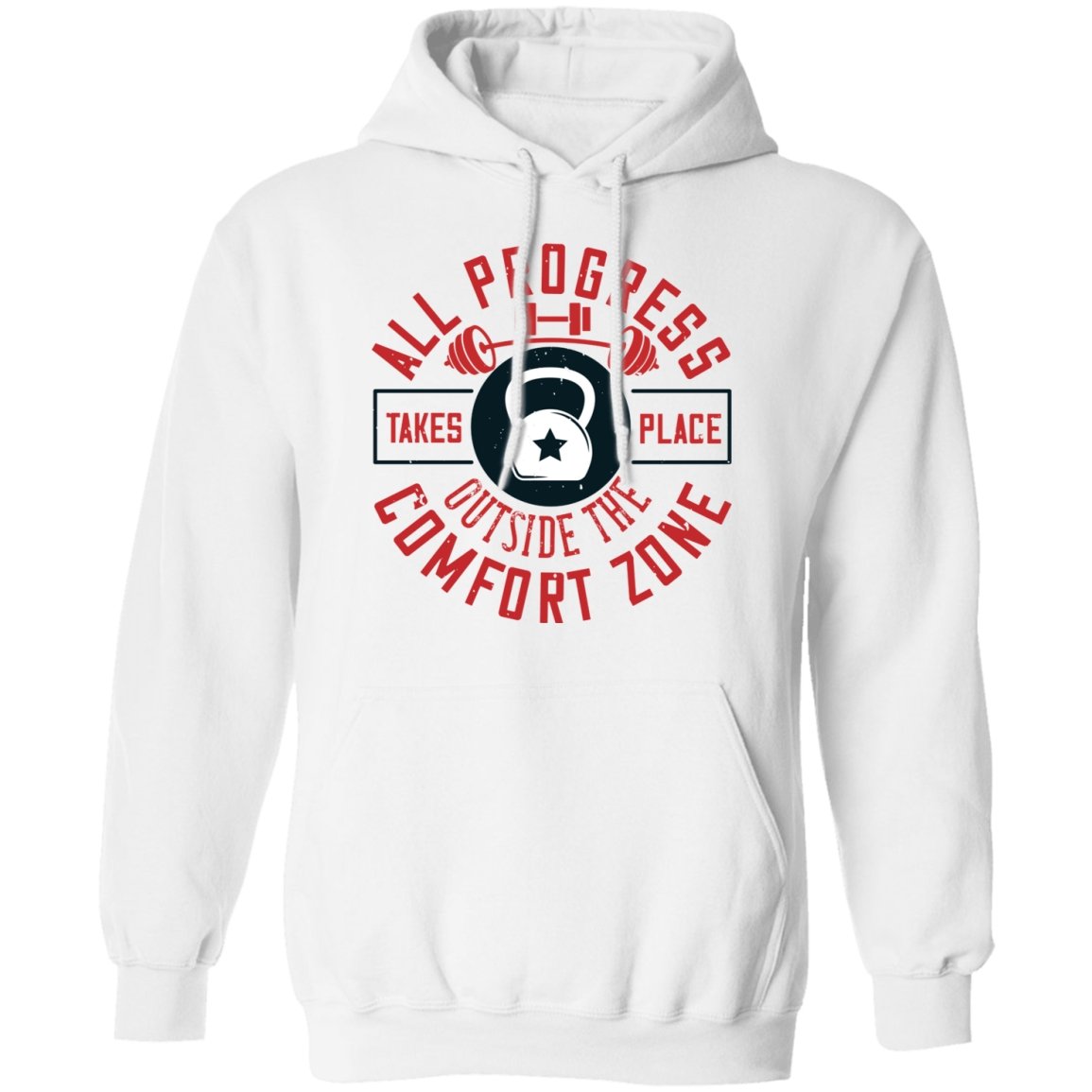 Fitness Design Pullover Hoodie 8 oz. - Alexecom.com