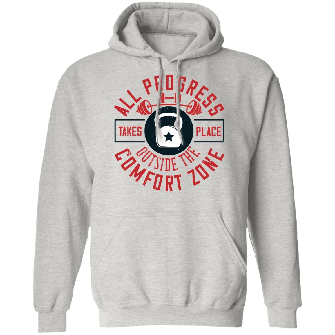 Fitness Design Pullover Hoodie 8 oz. - Alexecom.com