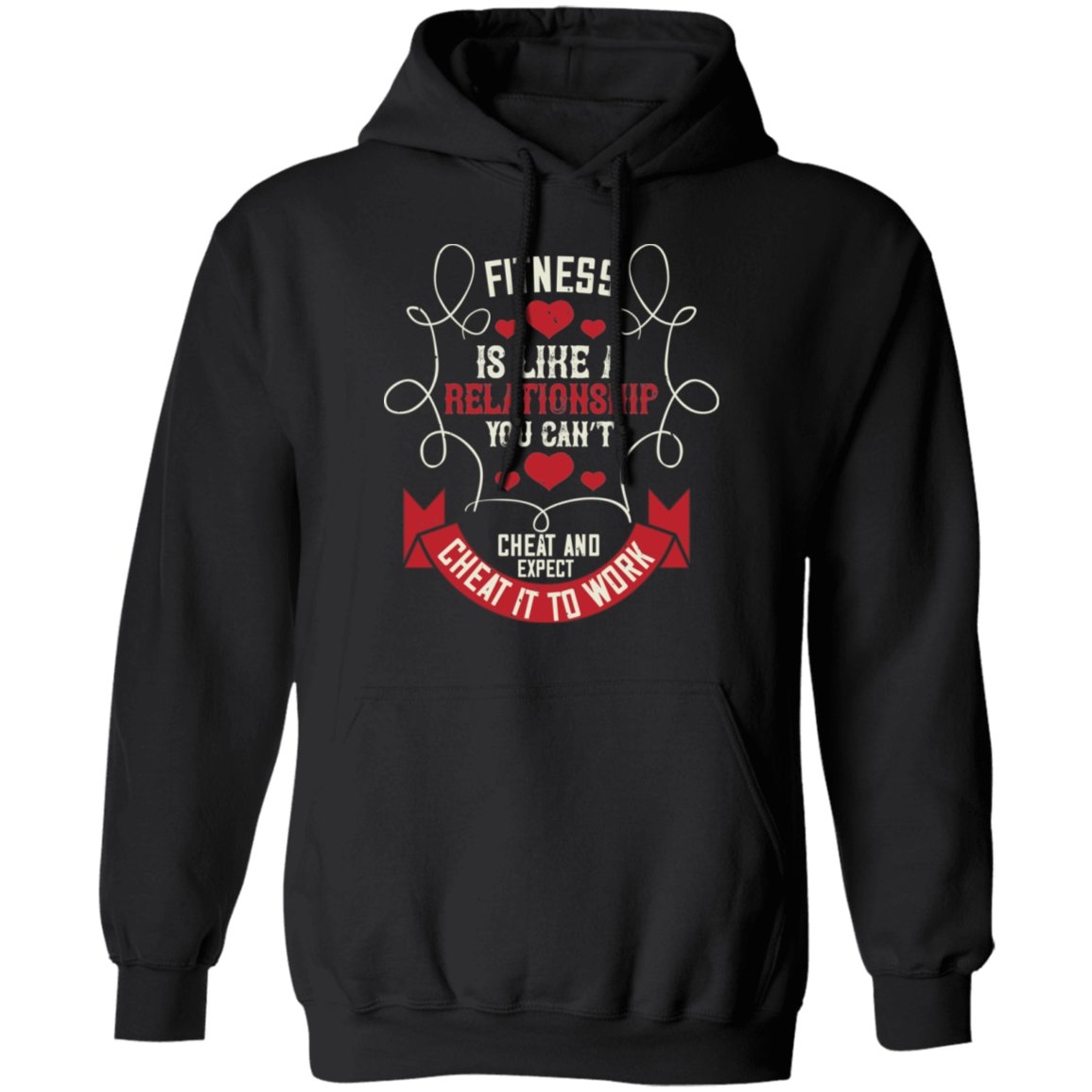 Fitness Design Pullover Hoodie 8 oz. - Alexecom.com