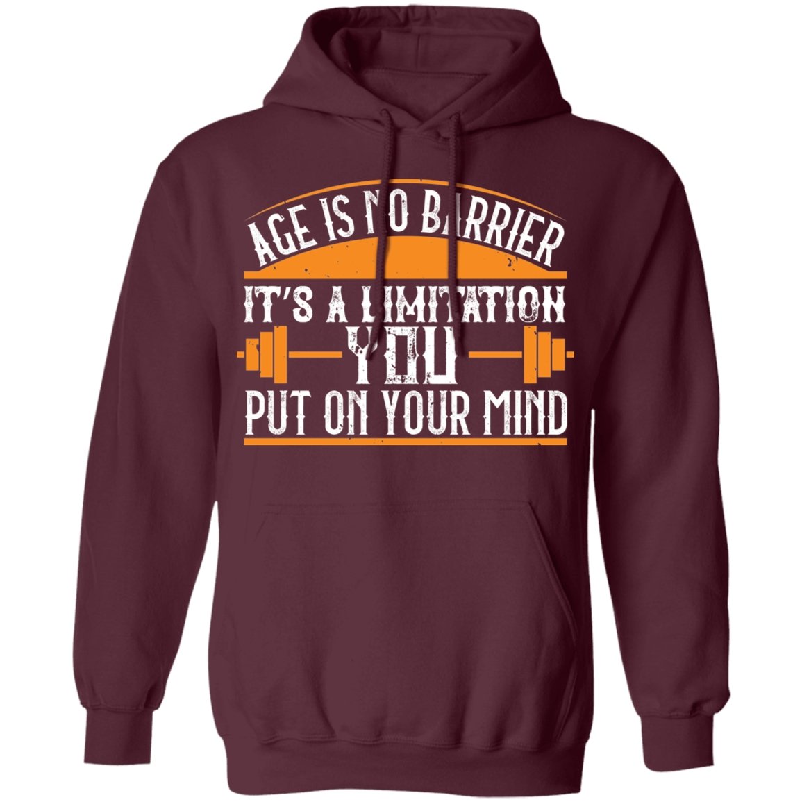Fitness Design Pullover Hoodie 8 oz. - Alexecom.com