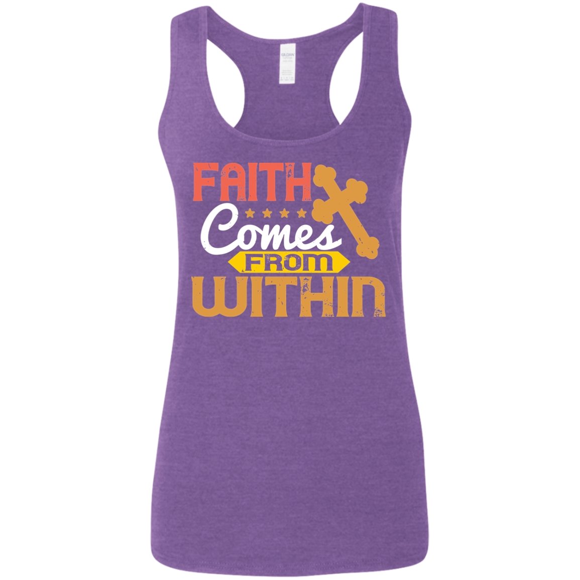 G645RL Ladies' Softstyle Racerback Tank - Alexecom.com