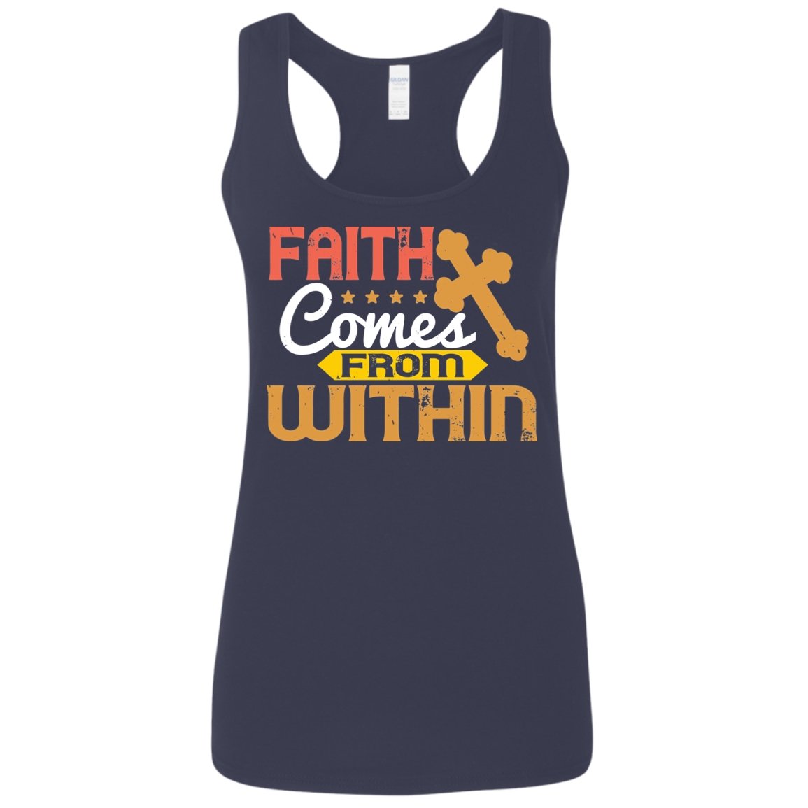 G645RL Ladies' Softstyle Racerback Tank - Alexecom.com