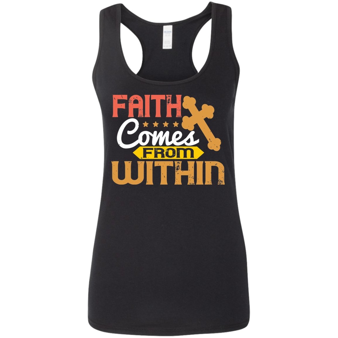 G645RL Ladies' Softstyle Racerback Tank - Alexecom.com