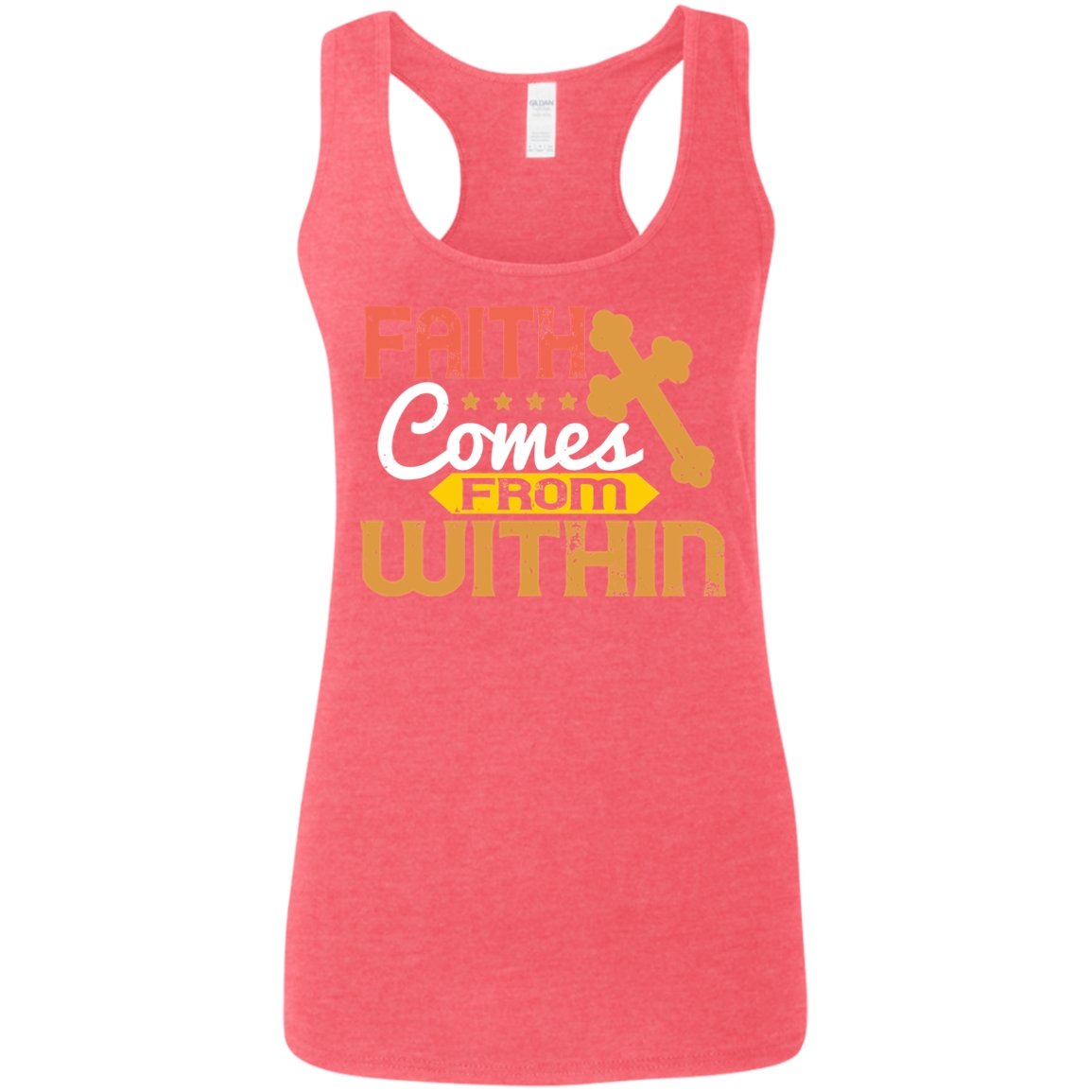 G645RL Ladies' Softstyle Racerback Tank - Alexecom.com